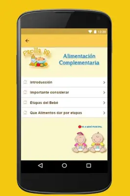 Papillas para bebés (Recetas) android App screenshot 11