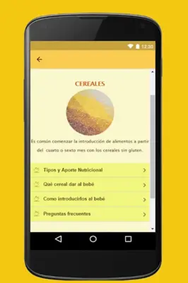 Papillas para bebés (Recetas) android App screenshot 6